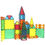 Thumbnail: Magnet Tiles Mag-Genius Building Toy Set with Cylinder Shaped Pcs 143 pc
