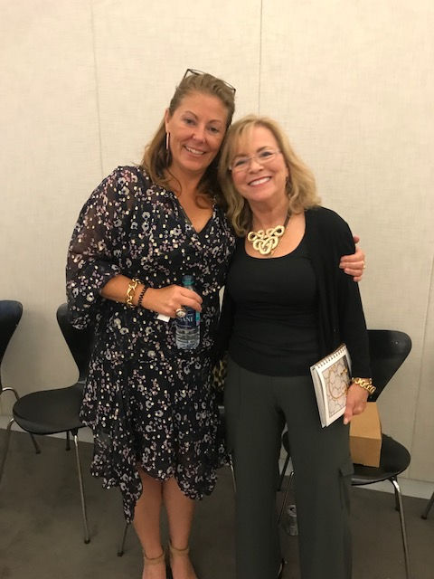 Amanda Nesbit and me at ADAC! Great day at the Atlanta Design Center! I met Amanda Nesbit and attended her presentation about her great new book Dazzling Design! Excellent book for adding color to rooms that fit your style!