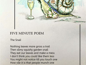 Five Minute Poems: The Snail