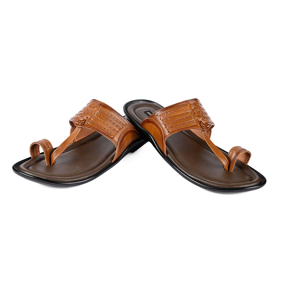 Thumbnail: Heritage Kolhapuri Flats - BLACK