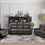 Thumbnail: Lambeau Charcoal Reclining Set