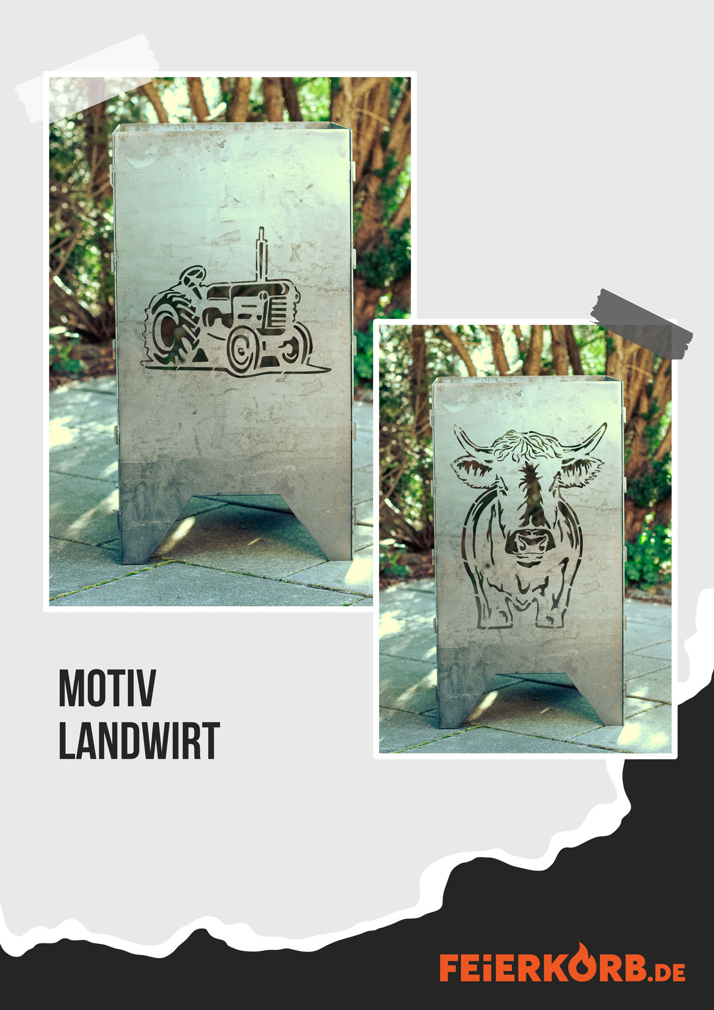 Feuerkorb groß - Bauer