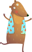 oso de dibujos animados