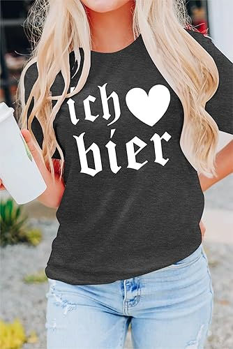 I love bier oktoberfest tee shirt