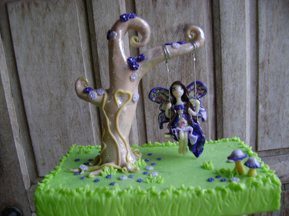 adorno- hada mariposa