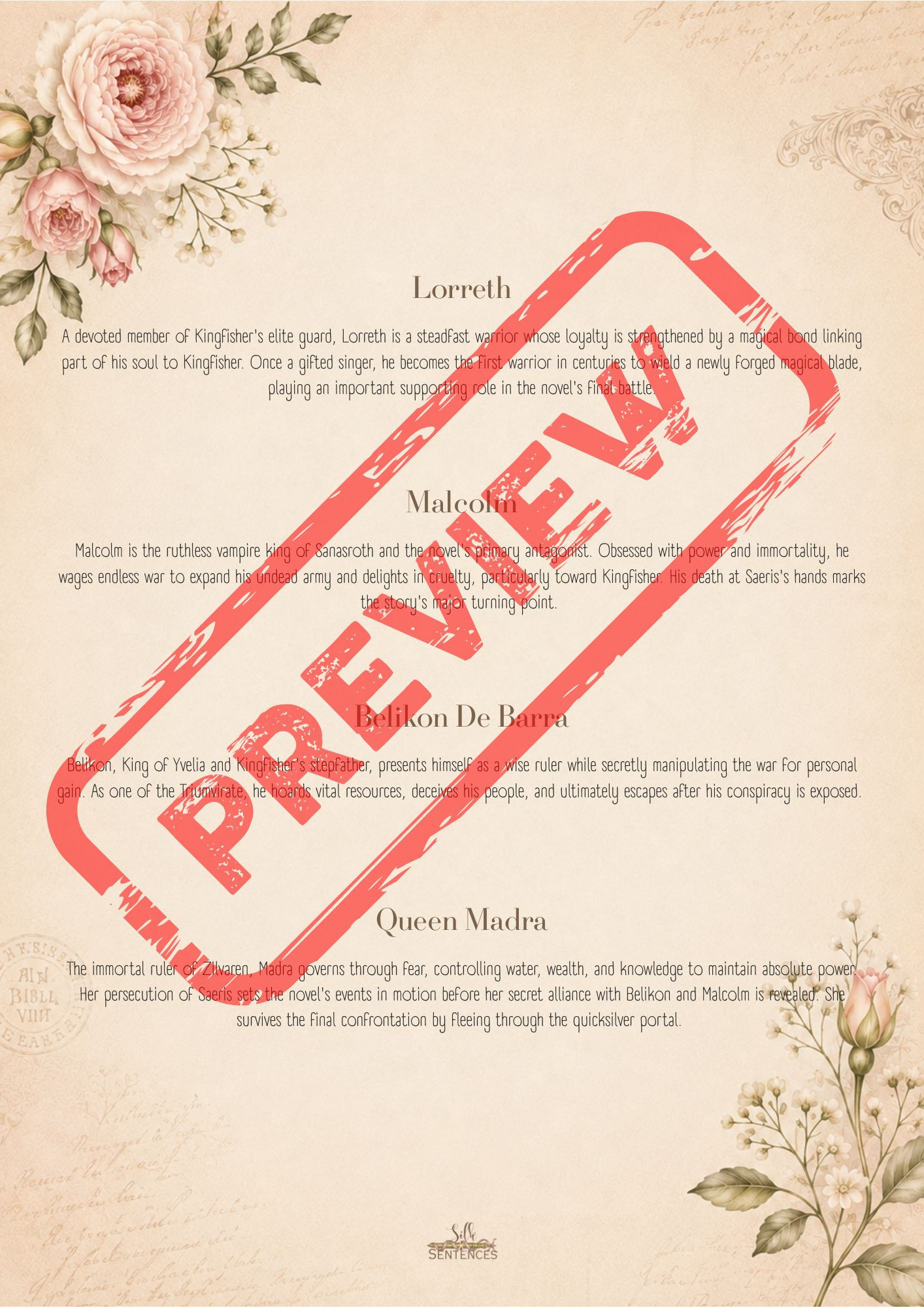 Quicksilver by Callie Hart | Deluxe Book Club Guide with Reading Journal