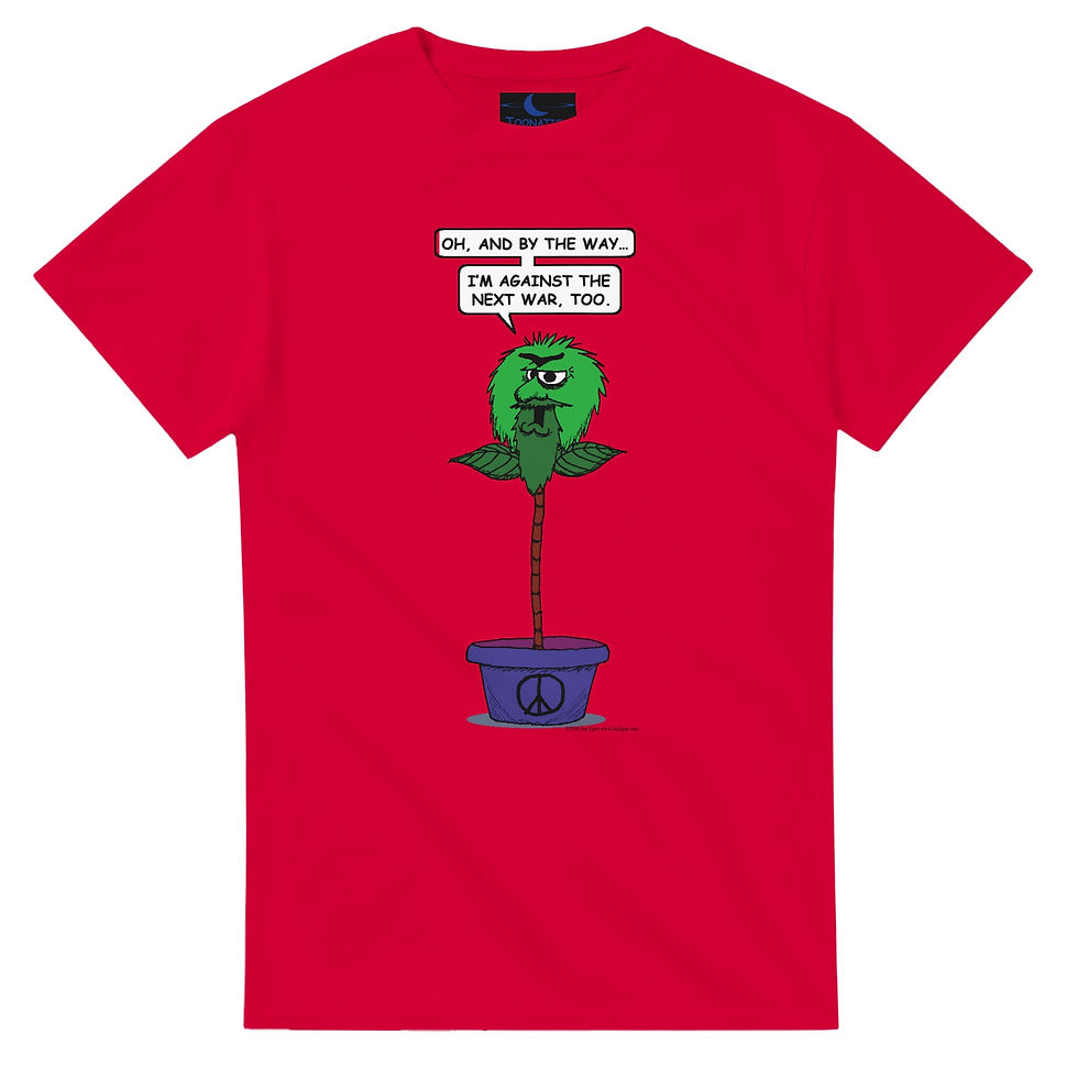 Thumbnail: Against Next War Too - T-Shirt