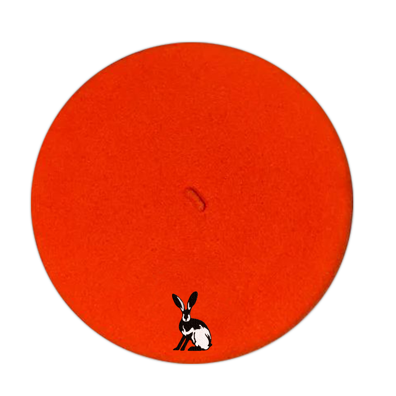 Béret alpin Lièvre orange