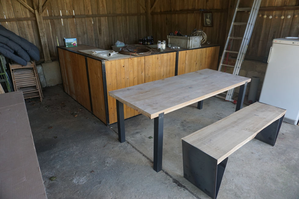 Tafel N°1 onafgewerkt