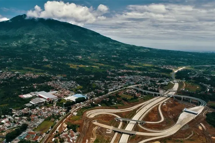 Ilusatrasi Proyek Jalan Tol Getaci. Gambar, Dok. Bisnis Indonesia