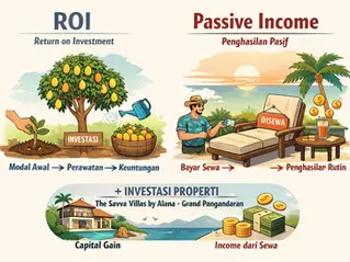 Apa itu ROI apa itu Passive Income??? Cara Paling Mudah Memahami ROI & Passive Income, The Savva Villas by Alana Jadi Jawabannya !