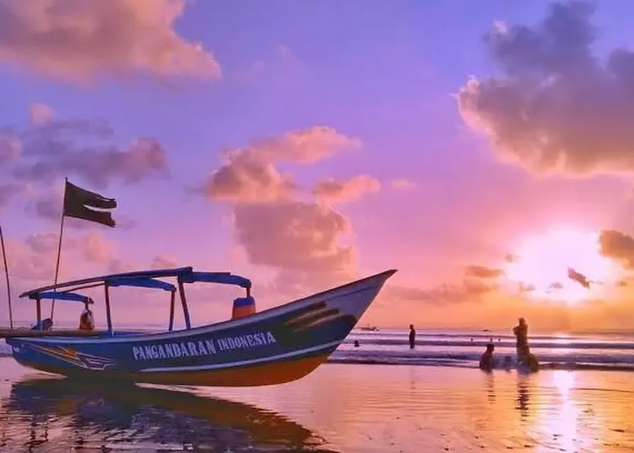 Sunset Pantai Barat.