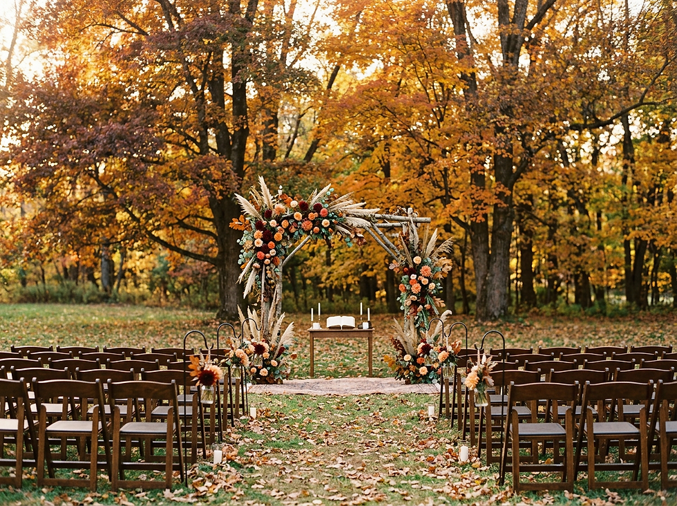 Beautiful Fall Wedding Ideas for a Romantic Autumn Celebration