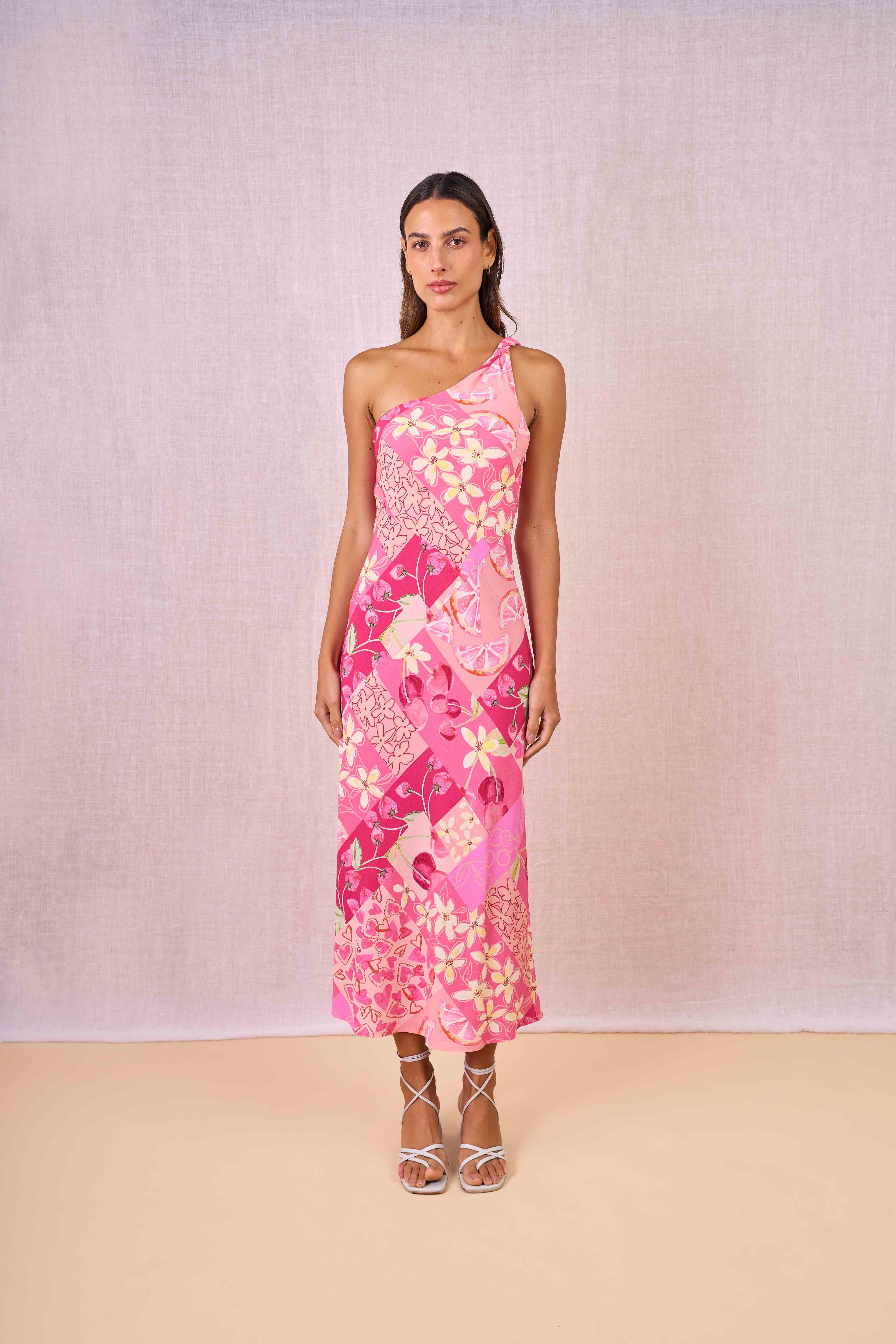 Vestido Kala Cherry Pink