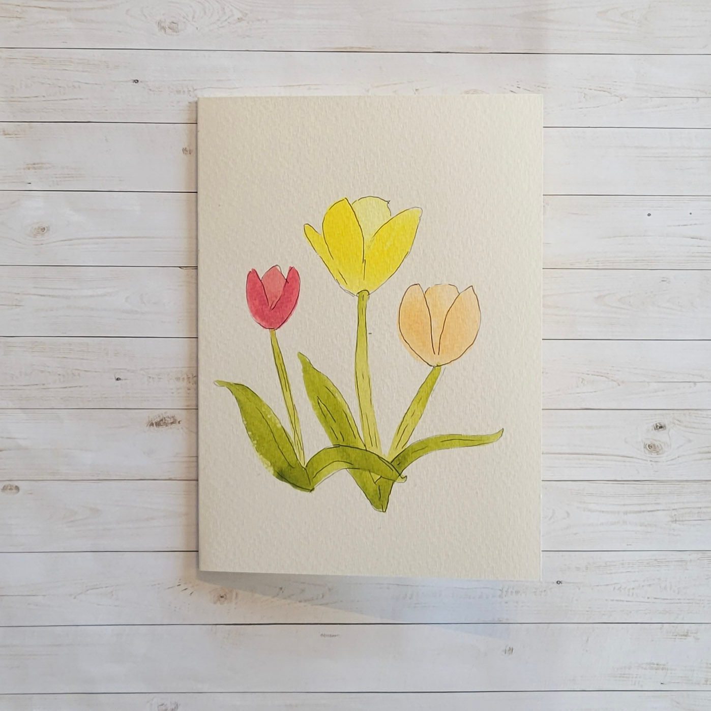Tulips Card