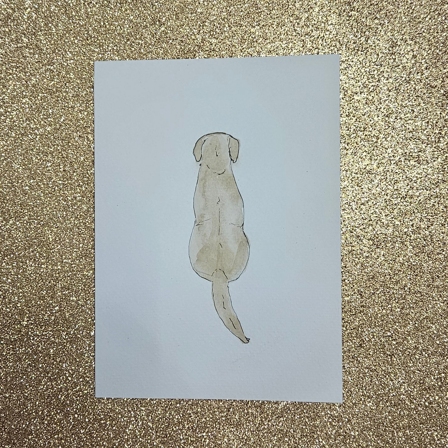 Labrador Card Style 6