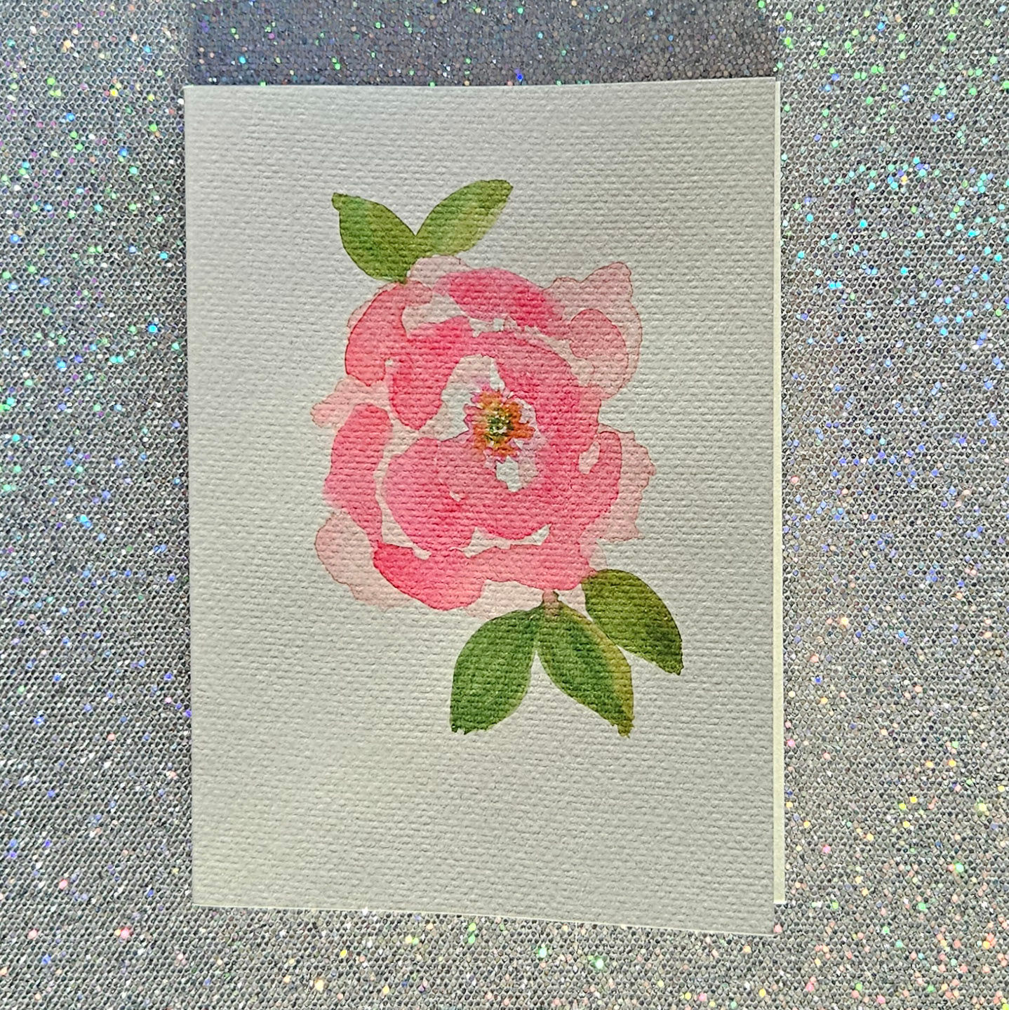 Loose Style Floral Card