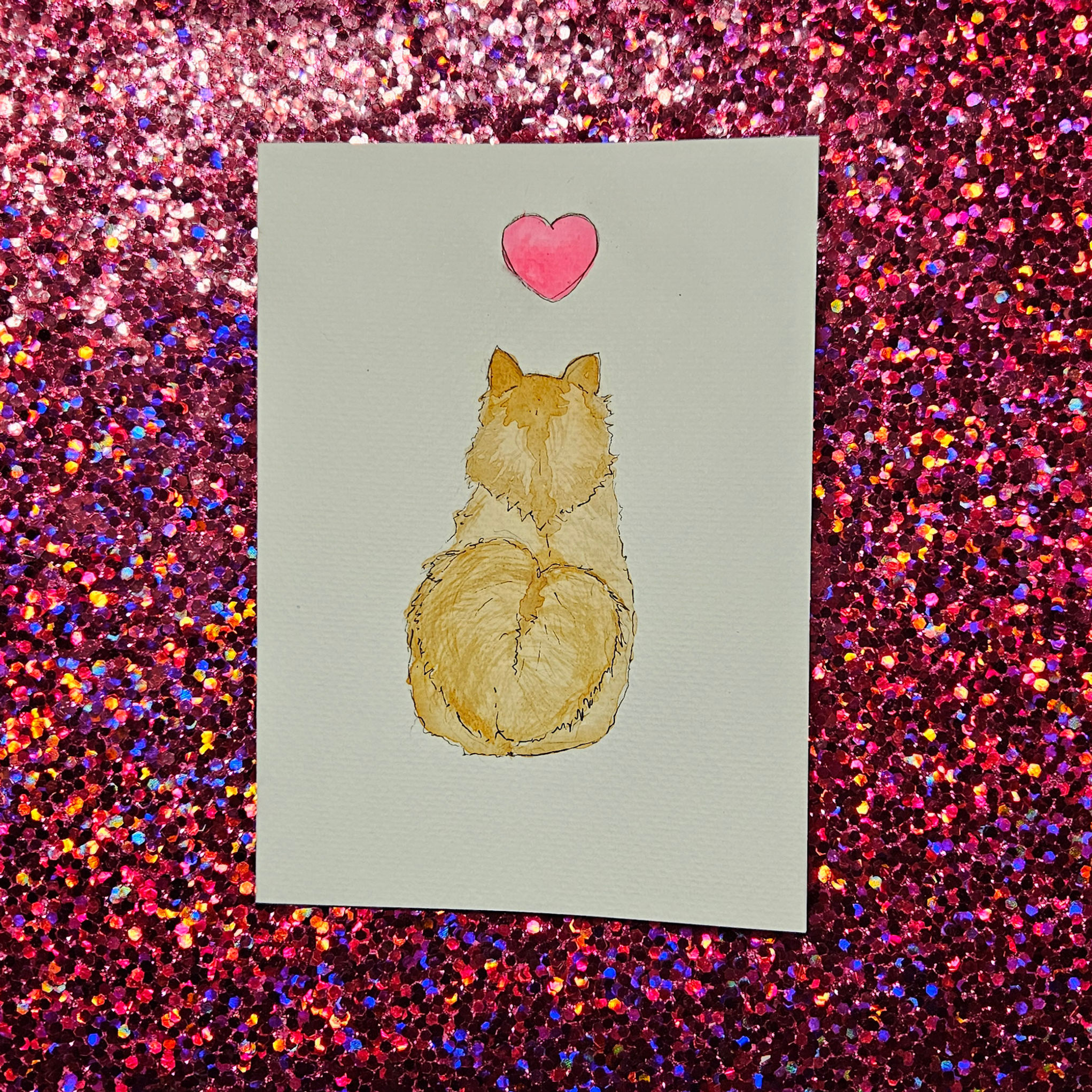 Pomeranian Card