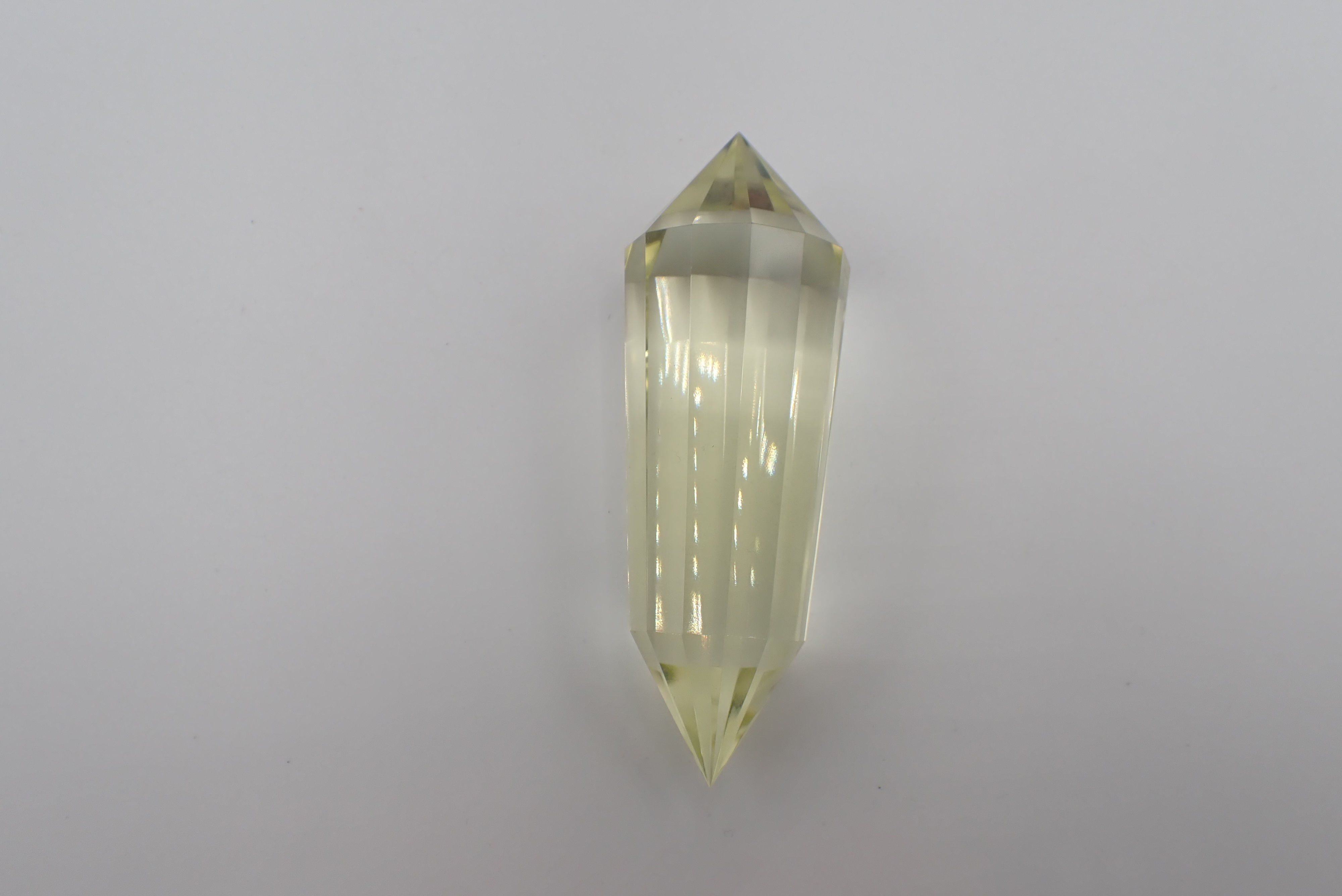13 Sided Citrine Small Vogel Crystal