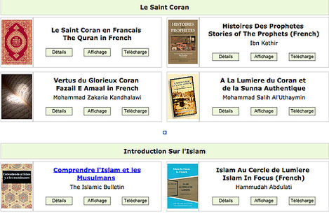 Bibliothèque Islamique 2 et 3