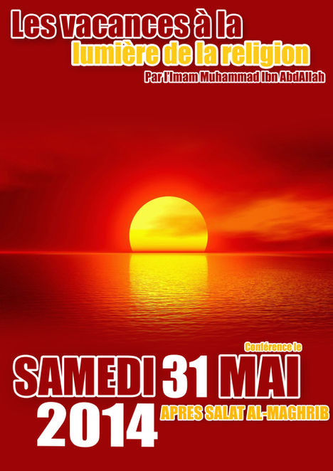 Conférence : Les vacances à la lumière de la religion