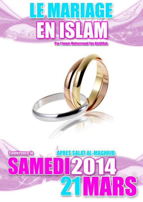 Conférence : Le mariage en Islam