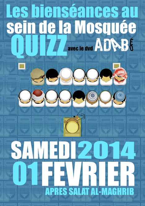 Quizz interactif sur les bienséances au sein du masjid