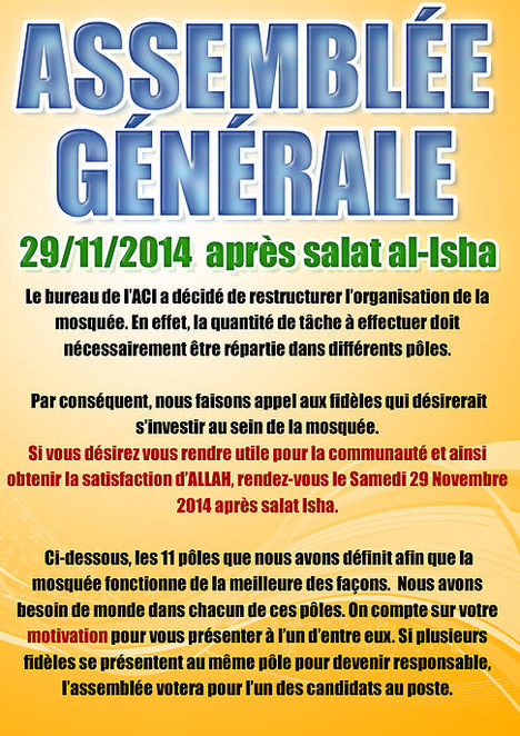 Assemblée Générale !!!