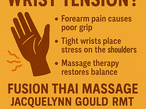 Essential Wrist Care: Massage Therapy at Fusion Thai Massage