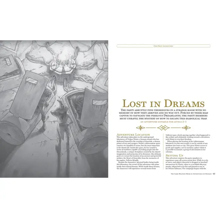 Thumbnail: The Game Master's Book of Adventures On Demand