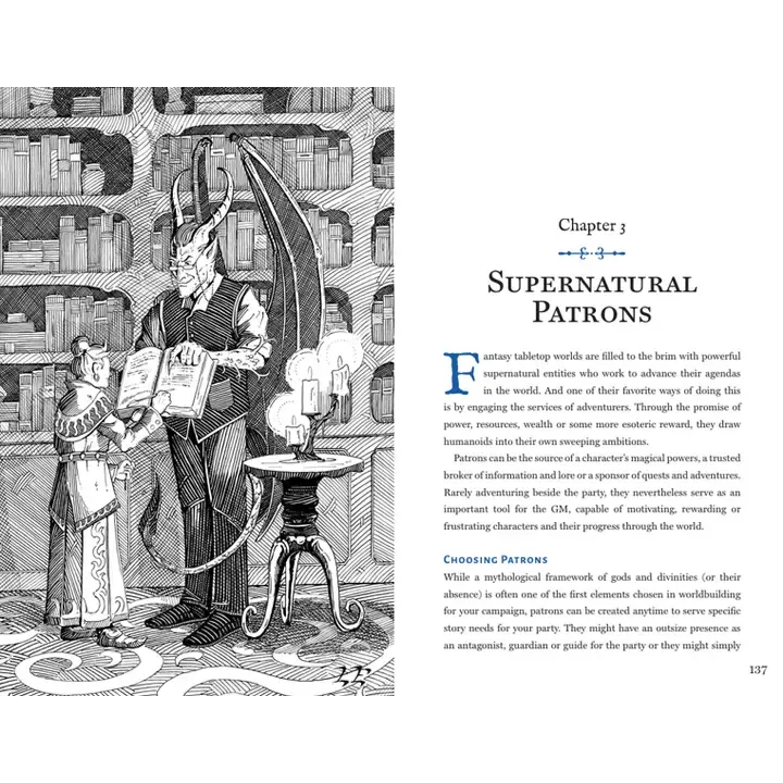 Thumbnail: The Game Master's Handbook of Patrons, Pacts, & Pantheons
