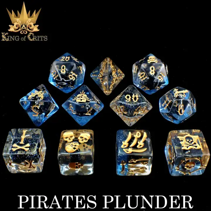 Thumbnail: Pirates Plunder - 11 Dice Set