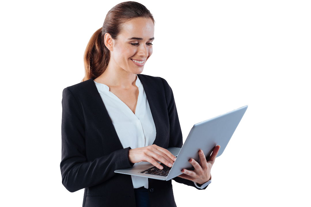 women is enjoying deltivia services