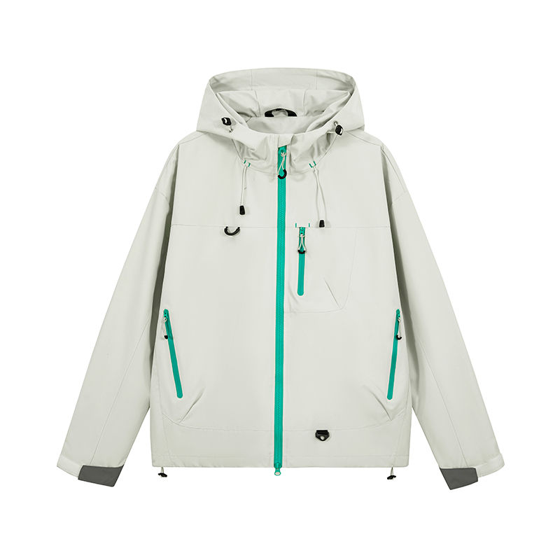 Thumbnail: Unisex Hiking Jacket Waterproof Autumn Windbreaker Ourdoor Hooded Coats Women