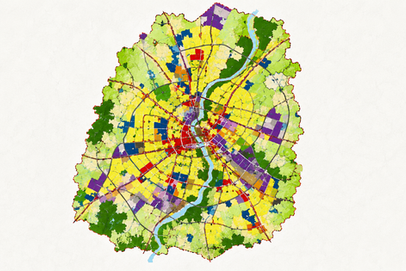 Masterplan for towns in Chhattisgarh
