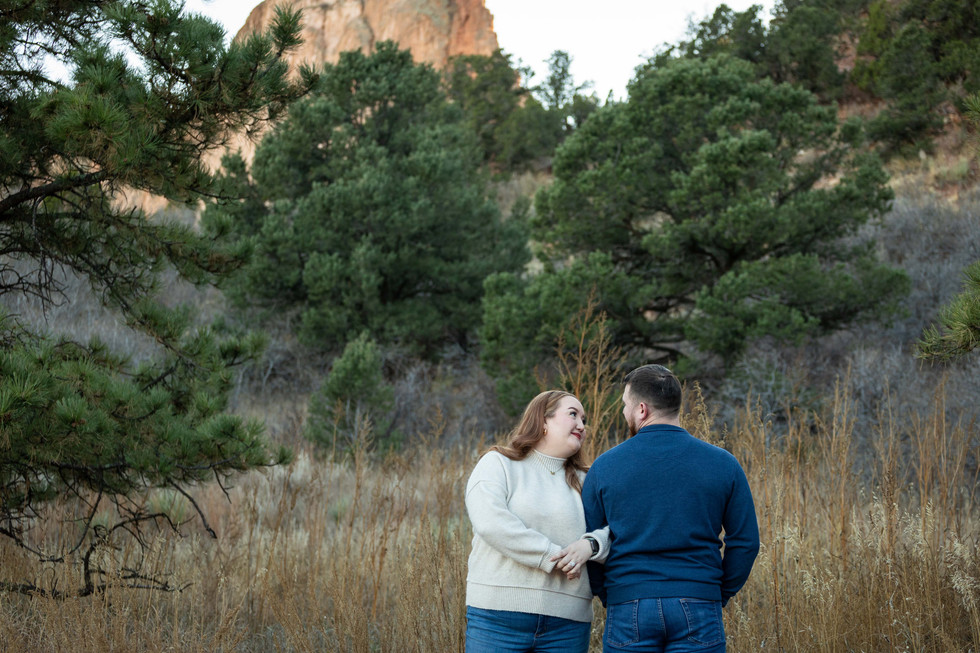 Garden of the Gods Engagement Photos