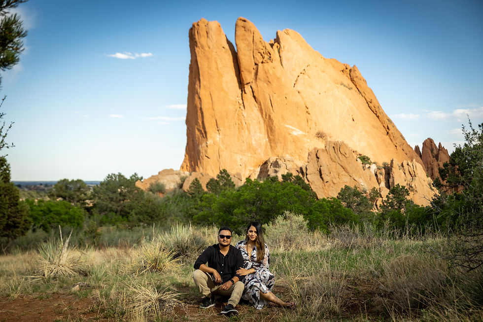 Garden of the Gods Couple Session