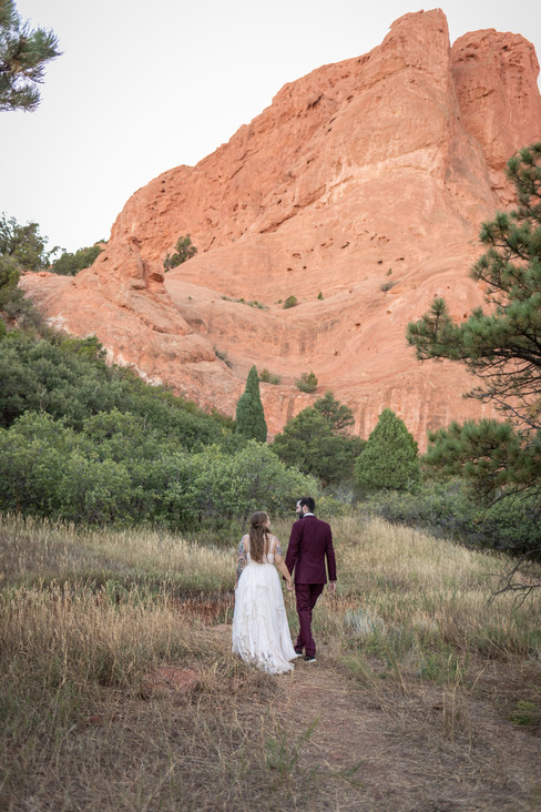 Elopement at Garden of The Gods