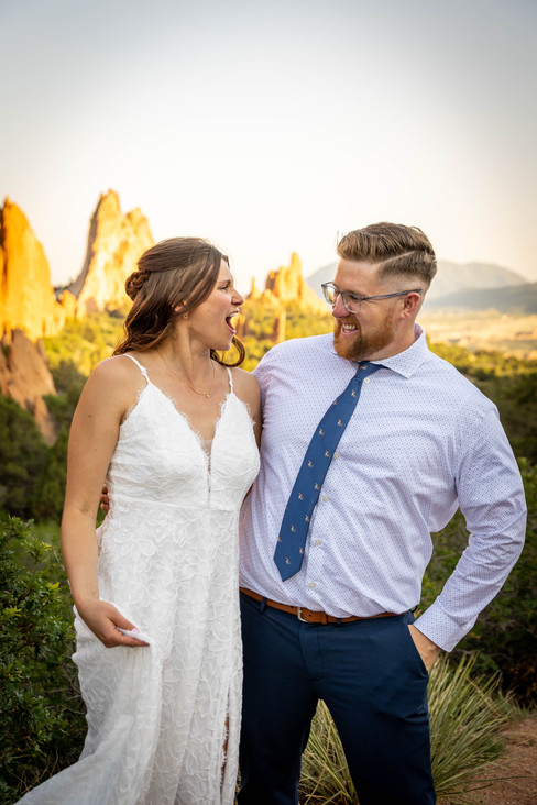 Garden of the Gods elopement photographer