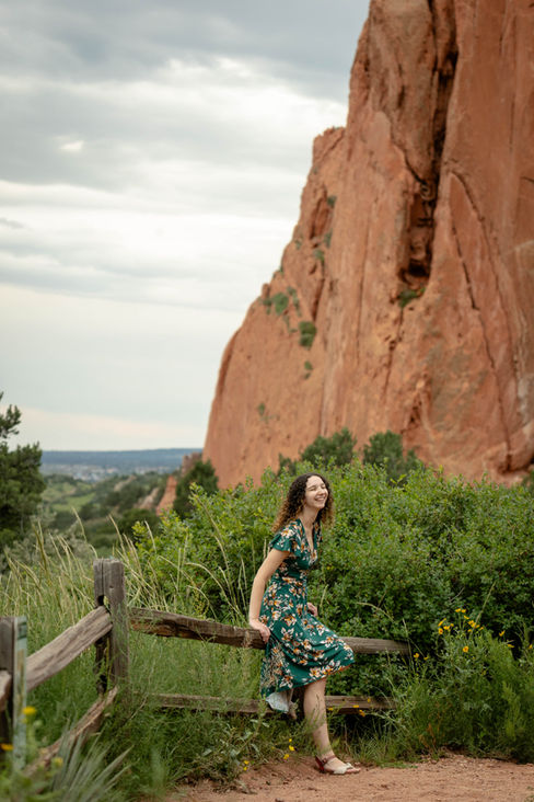 Garden of the Gods branding photography