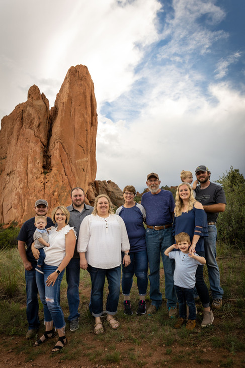 Garden of the Gods family photography