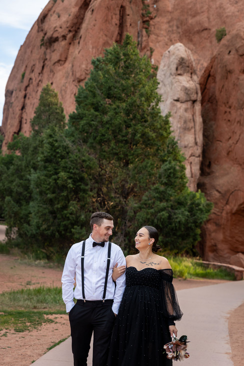 Garden of The Gods Colorado Elopement