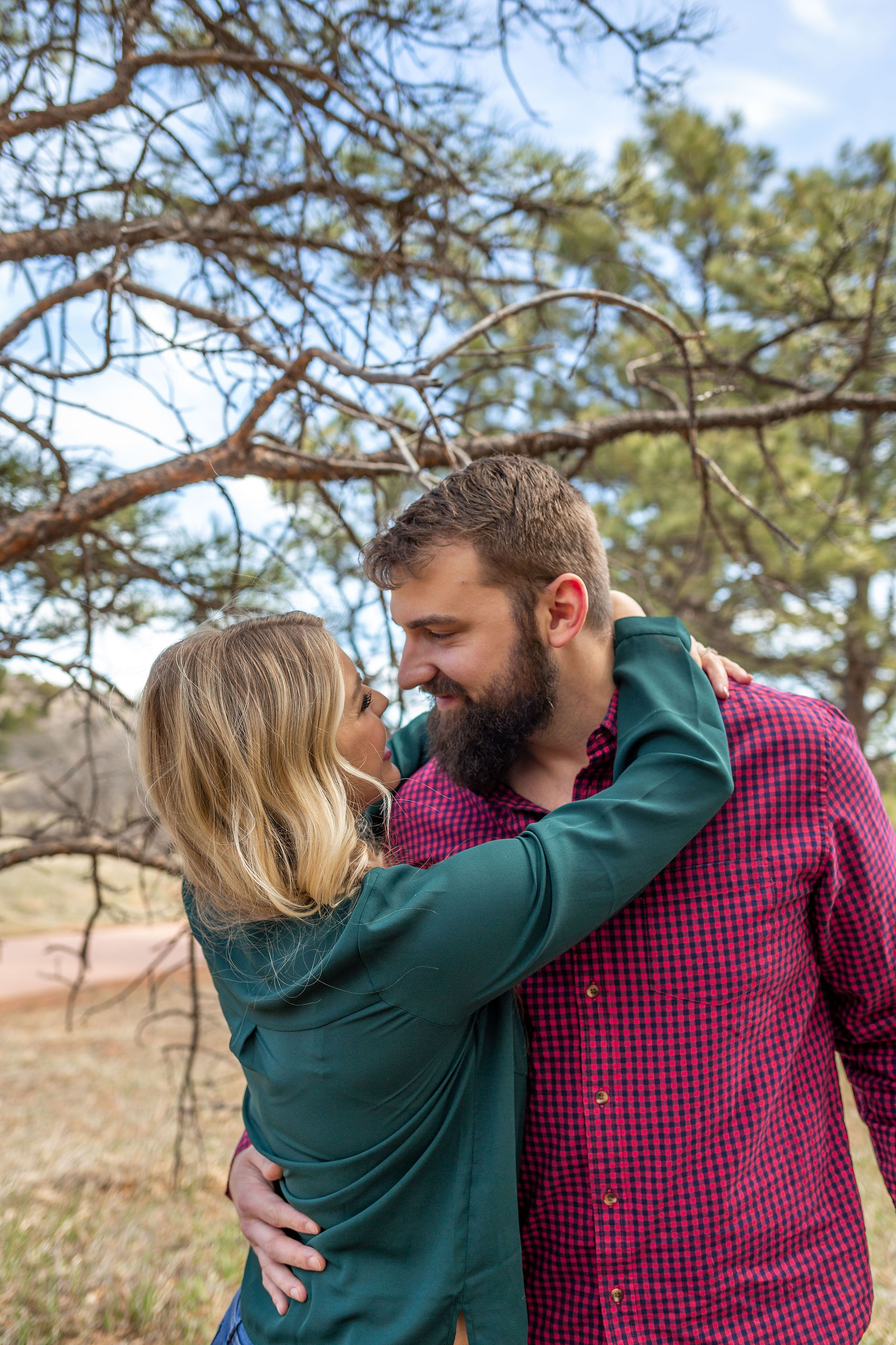 Dog-Friendly Garden of the Gods Engagement Photos