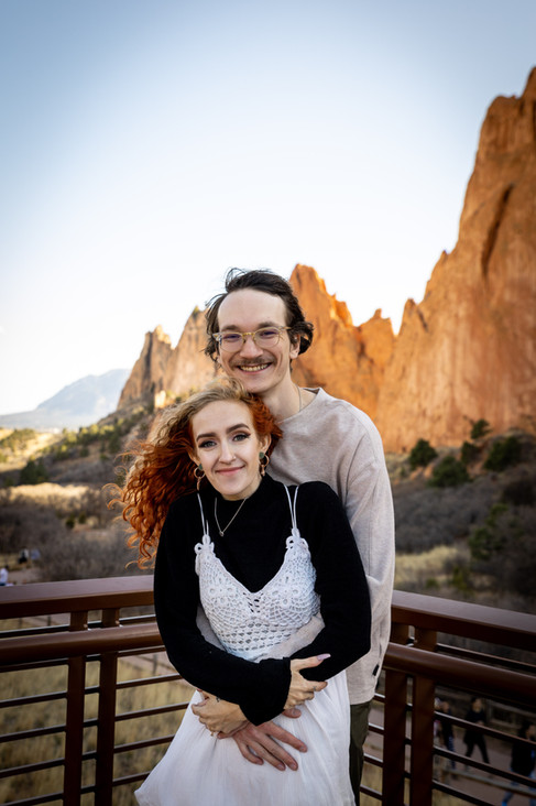 Garden of the Gods Engagement Session