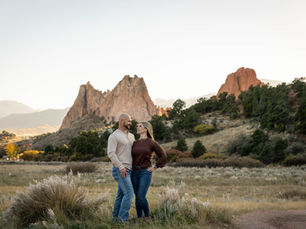 Garden of the Gods anniversary photography