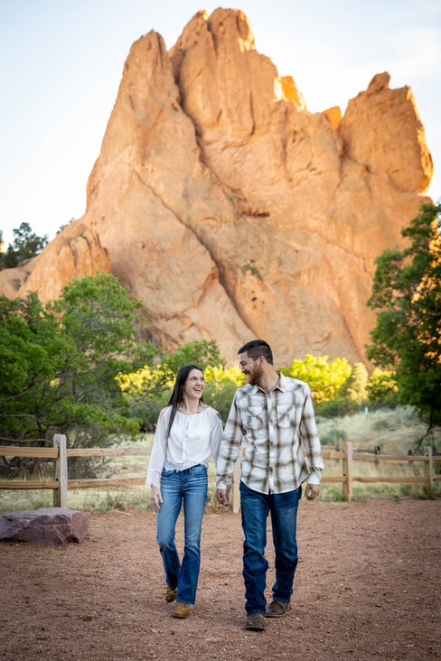 Garden of the Gods Engagement Session