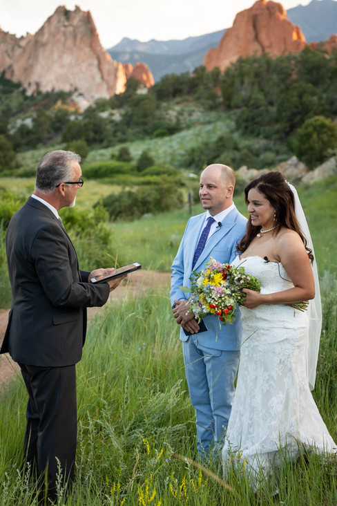 Pikes Peak and Garden of the Gods Elopement