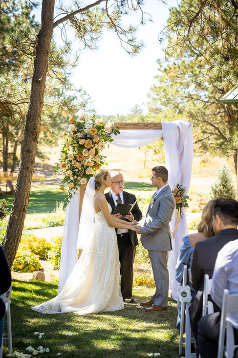 wedding photography at Black Forest Meadows Colorado Springs