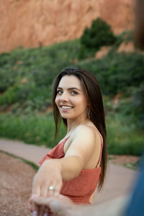 Garden of the Gods Fall Engagement