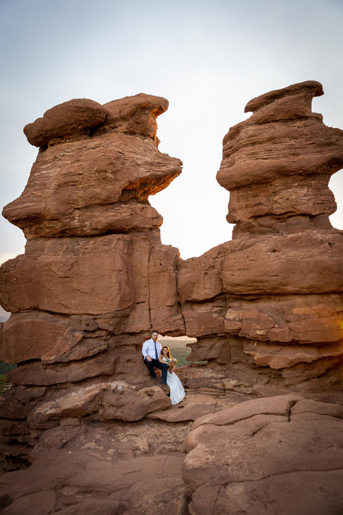 Garden of the Gods elopement photographer